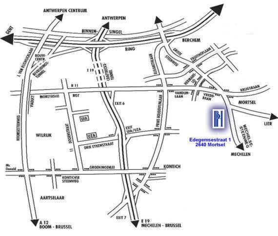 Hotel Bristol Internationaal Mortsel ภายนอก รูปภาพ